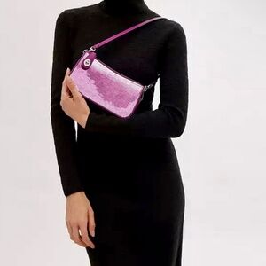 Coach Penn Shoulder Bag With Sequins
